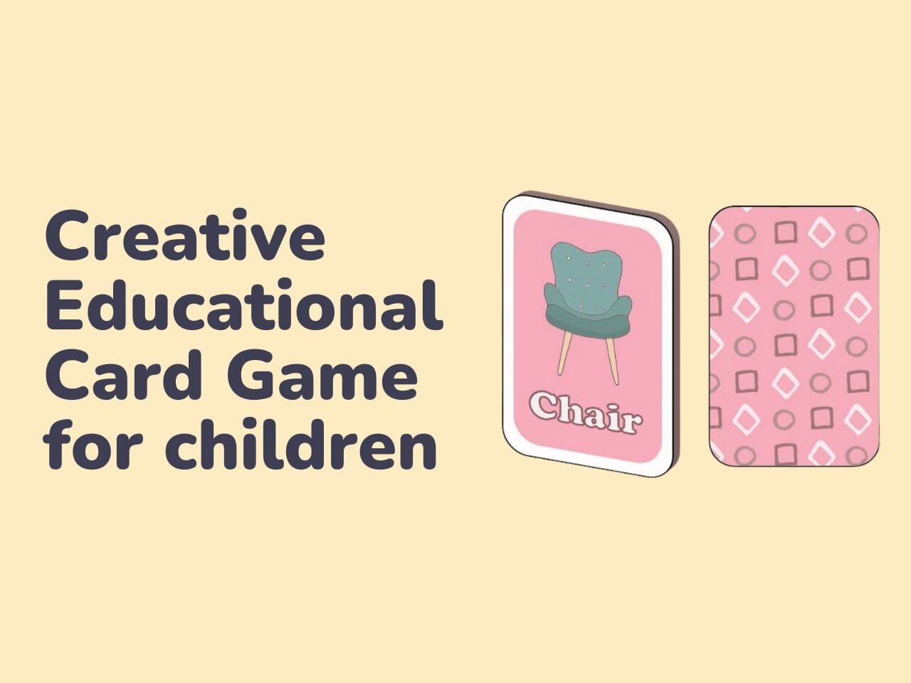 Creative Educational Card Game for childre