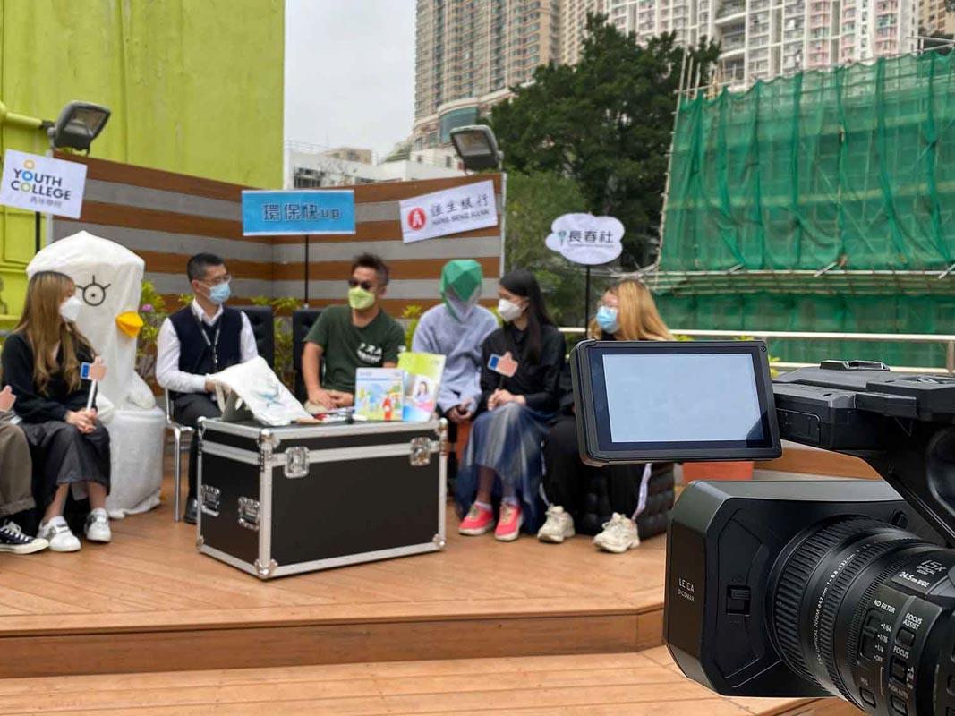 Students provided video recording and Live broadcasting service to CAHK.