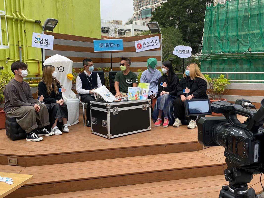 Students provided video recording and Live broadcasting service to CAHK.